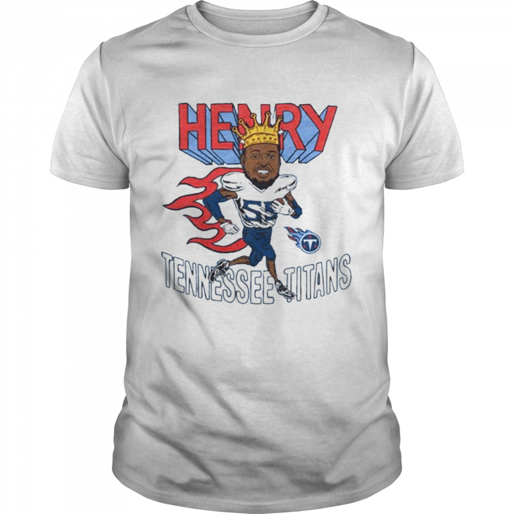 Tennessee Titans Derrick Henry Homage Caricature Player Shirt