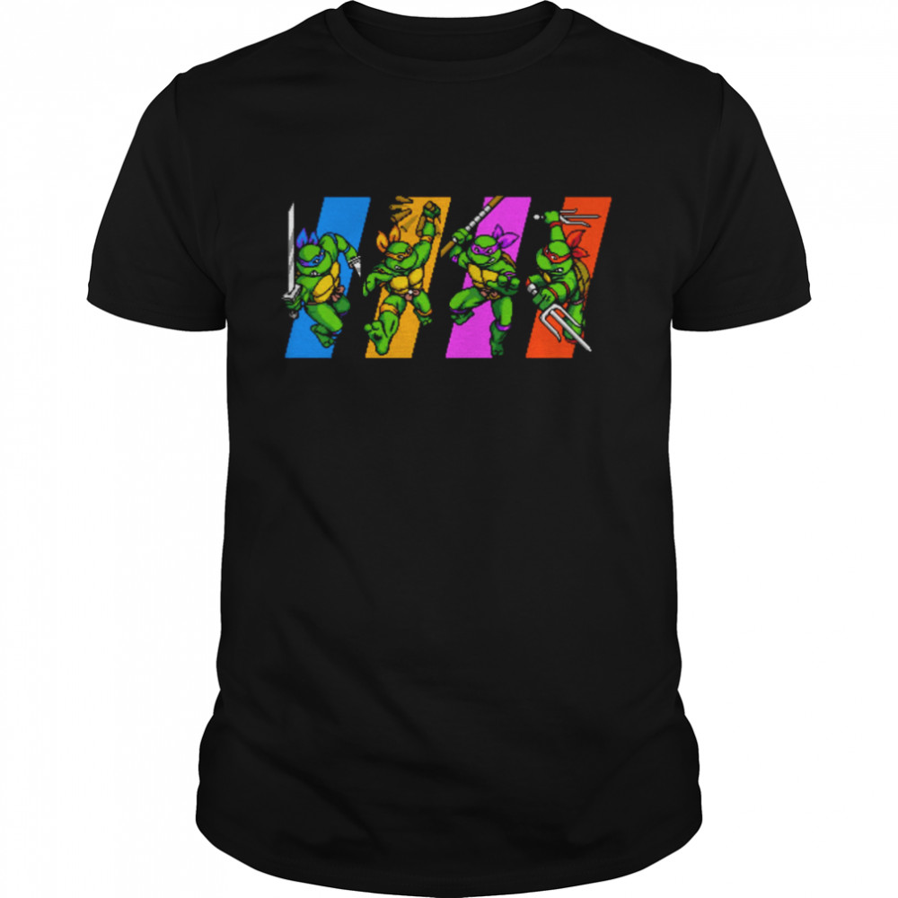 Tmnt Turtles In Time Characters Teenage Mutant Ninja Turtles shirt