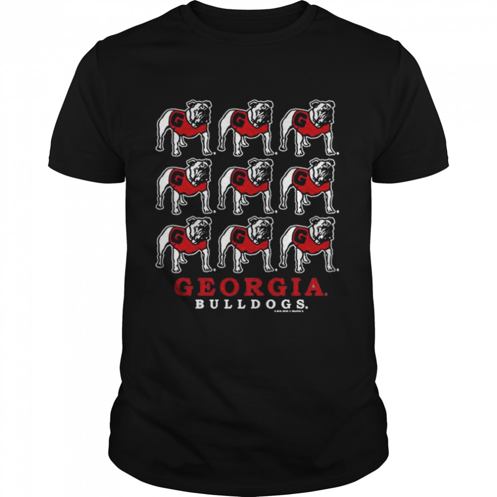 Uga Mascot Rows 2022 Bulldogs Shirt