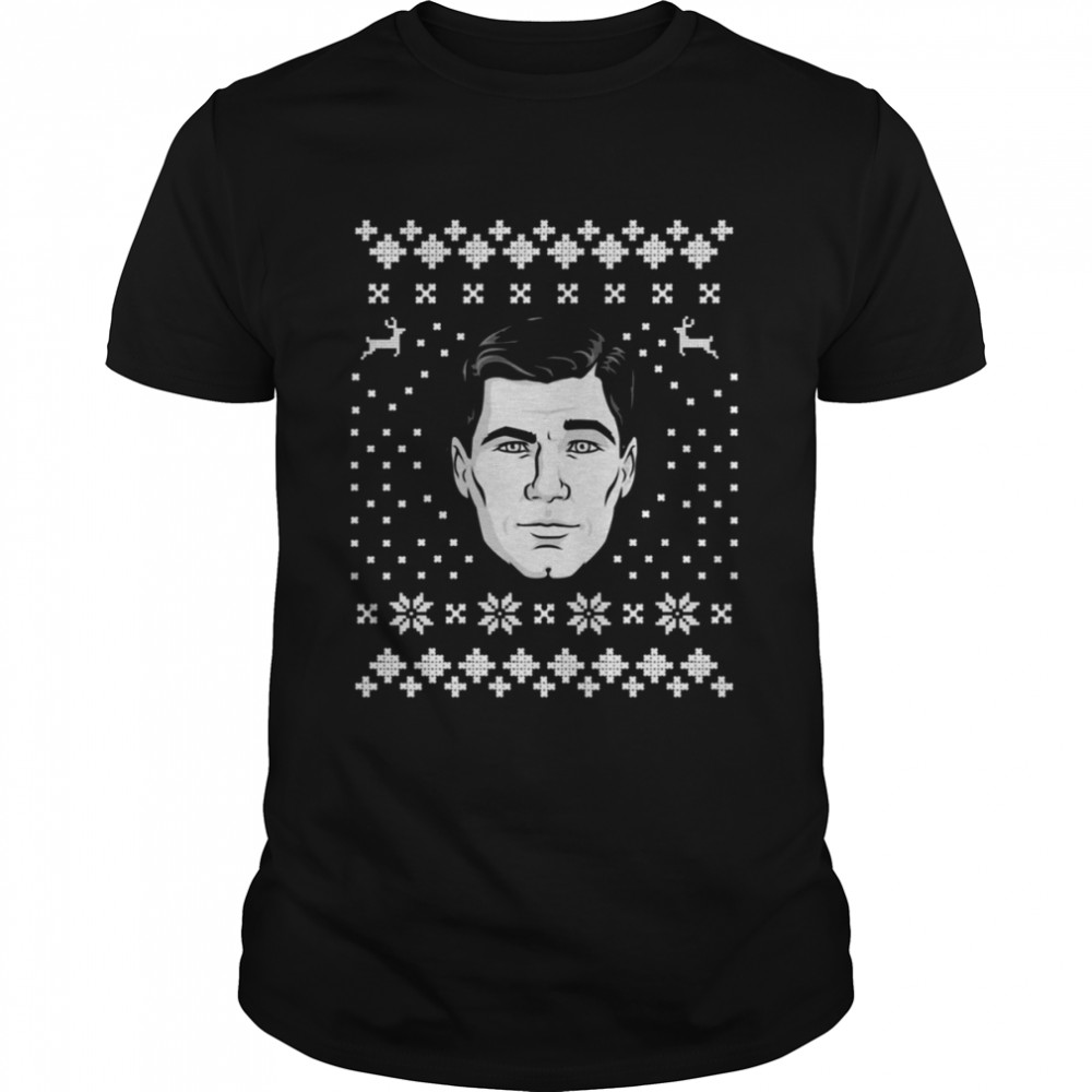 An Archer Christmas Pattern Design shirt