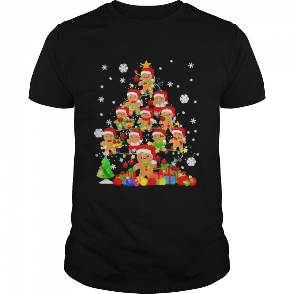 Christmas tree gingerbread Christmas santa gingerbread shirt