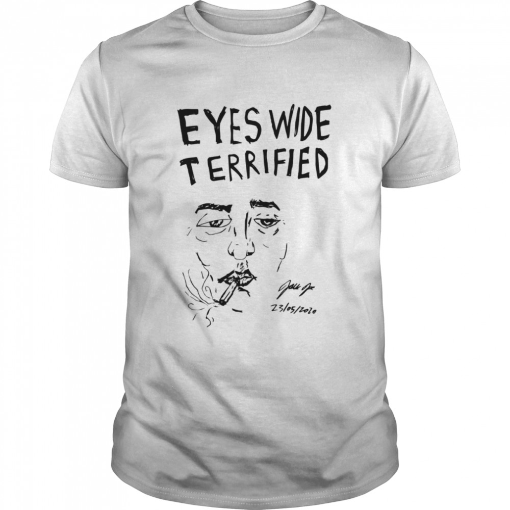 Eyes Wide Terrified Lockdown Art Daniel Johnston shirt