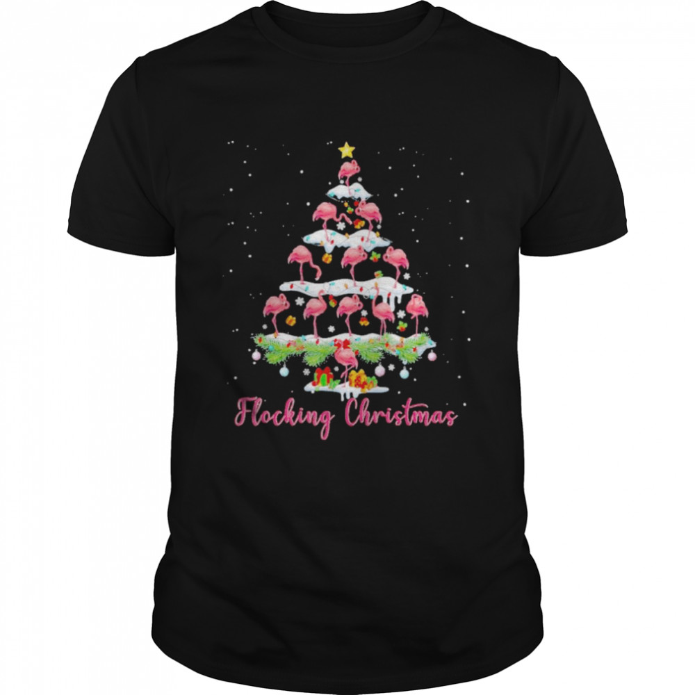 Flocking Christmas shirt