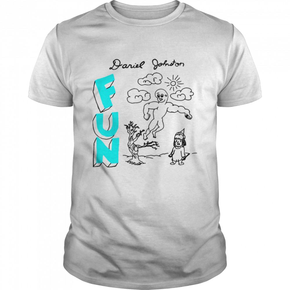 Fun Music Design Daniel Johnston shirt