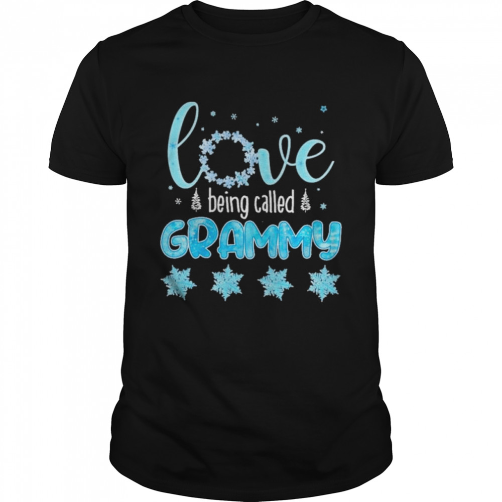 Love Being called Grammy Merry christmas shirt