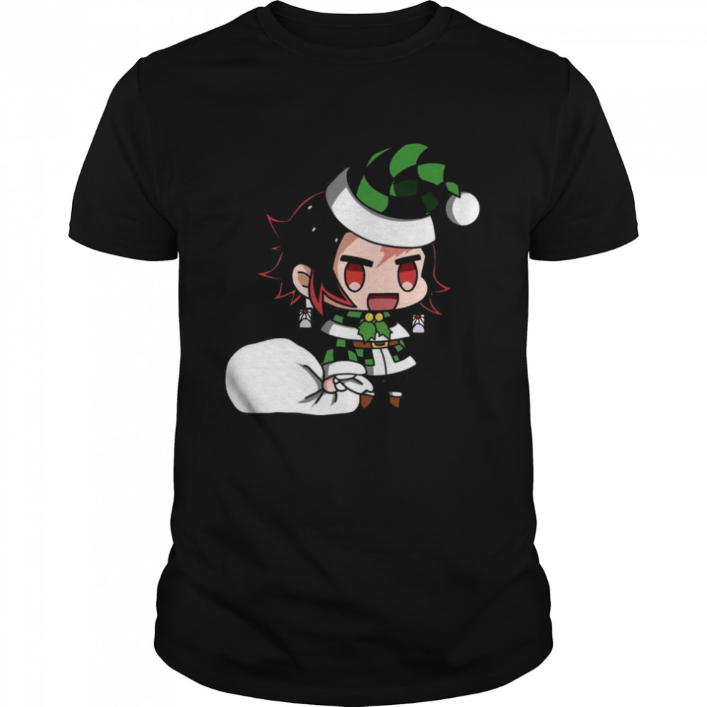 Merry Christmas From Tanjiro Kamado Demon Slayer shirt