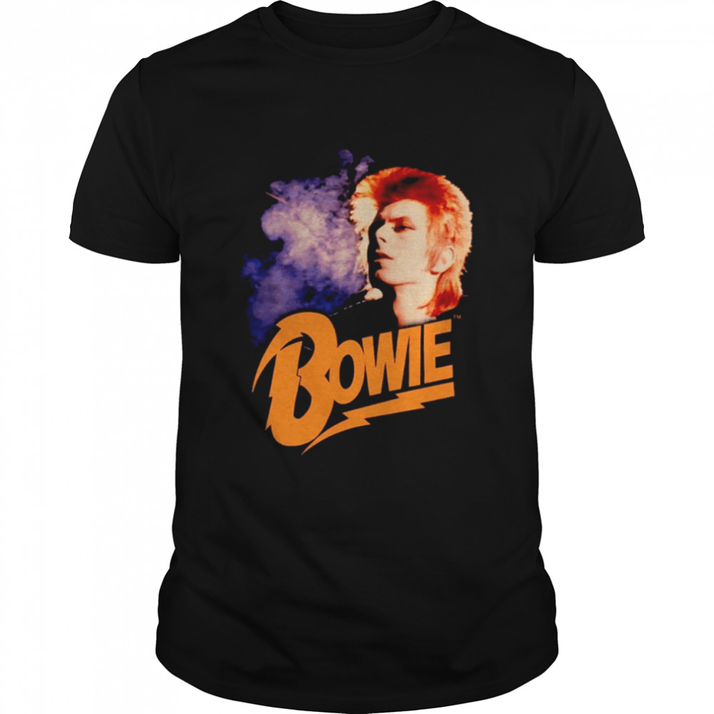 Smoke Art David Bowie Portrait shirt