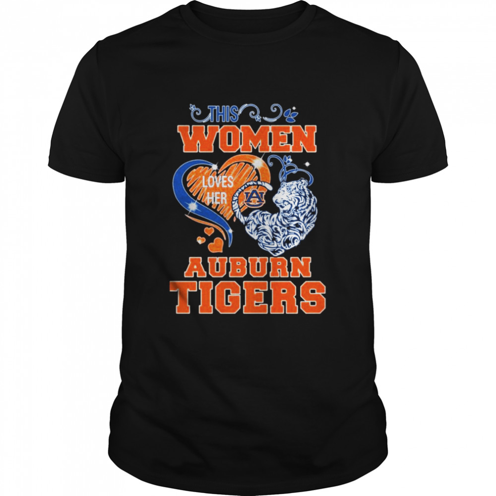 This Women love her Auburn Tigers shirt