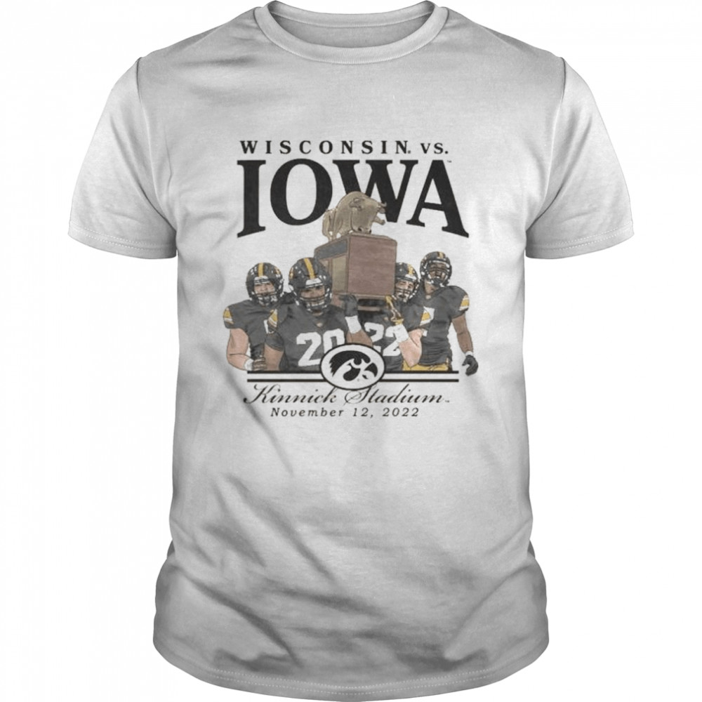 Wisconsin vs iowa kinnick stadium november 12 2022 shirt