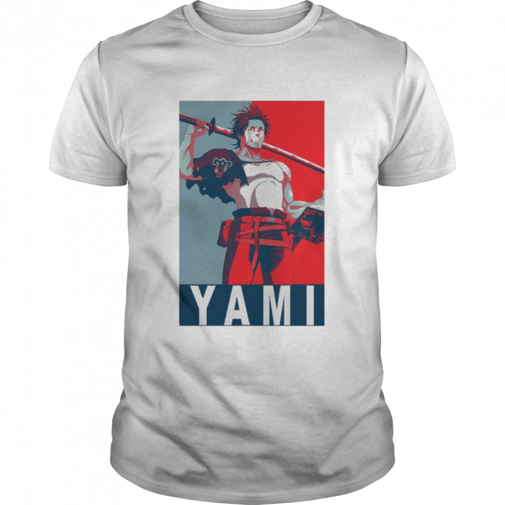 Yami Graphic Black Clover Anime Hope shirt