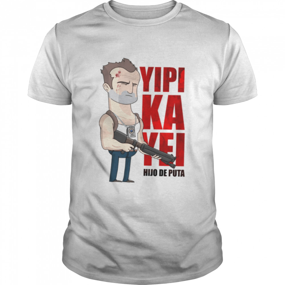 A Rebel Cop Yippee Ki Yay shirt