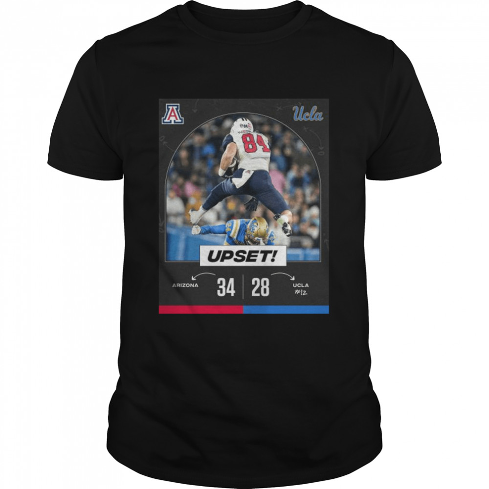 Arizona Cardinals 34 28 UCLA 2022 Gameday matchup Upset score shirt