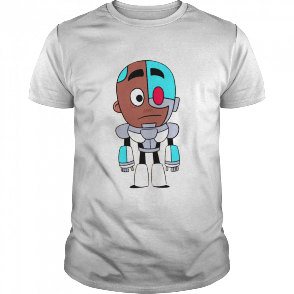 Cyborg Teen Titans Go Cartoon shirt