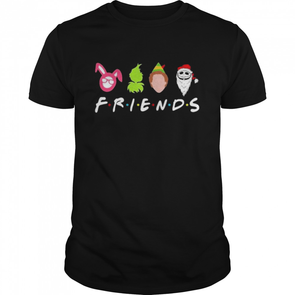 Friends Christmas Movies Watching 2022 shirt