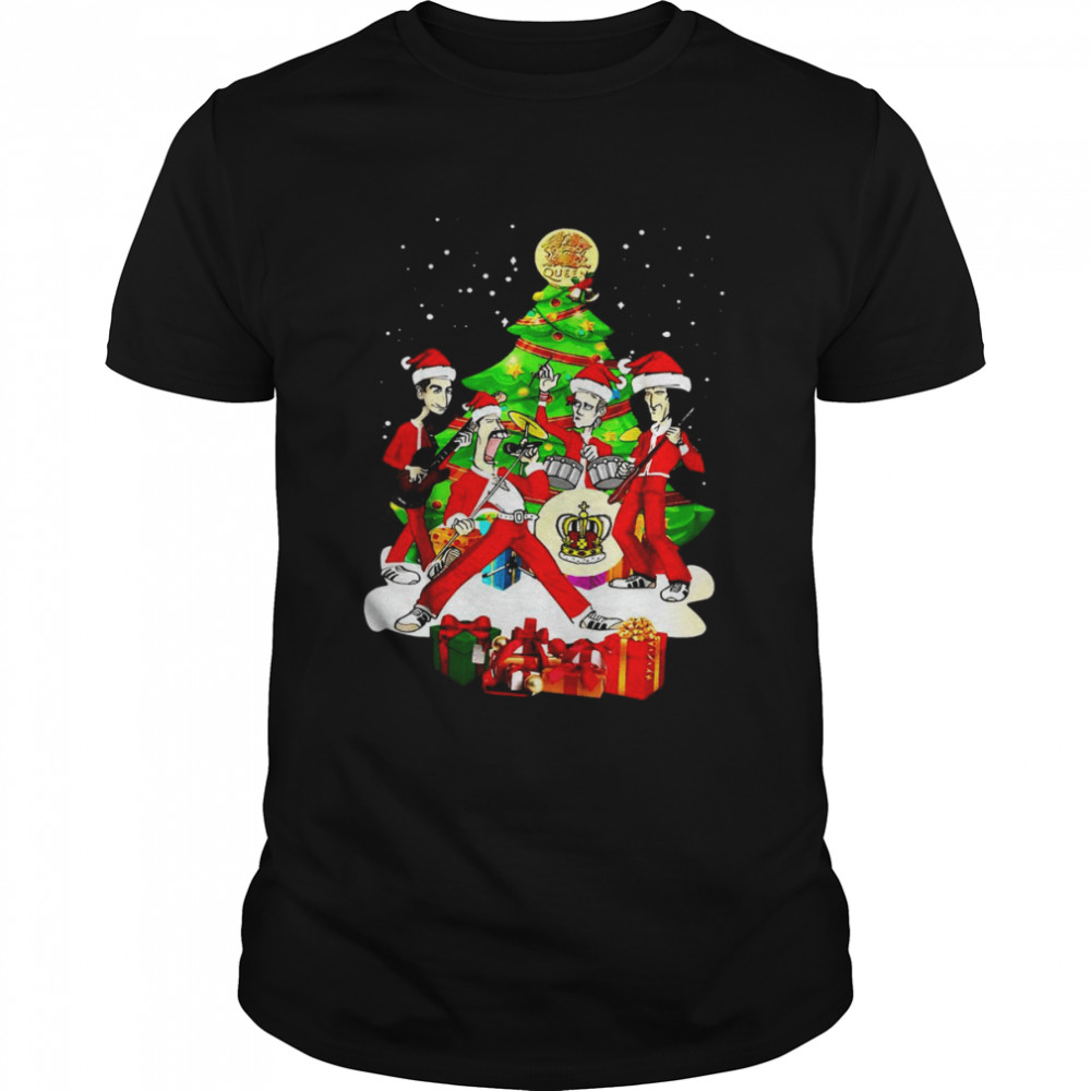 Queen Band Christmas Tree shirt