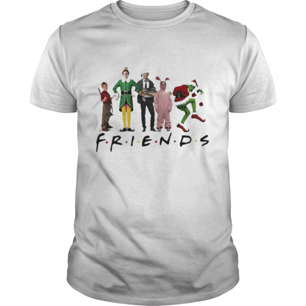 Santa grinch friends squad 2022 Christmas sweater