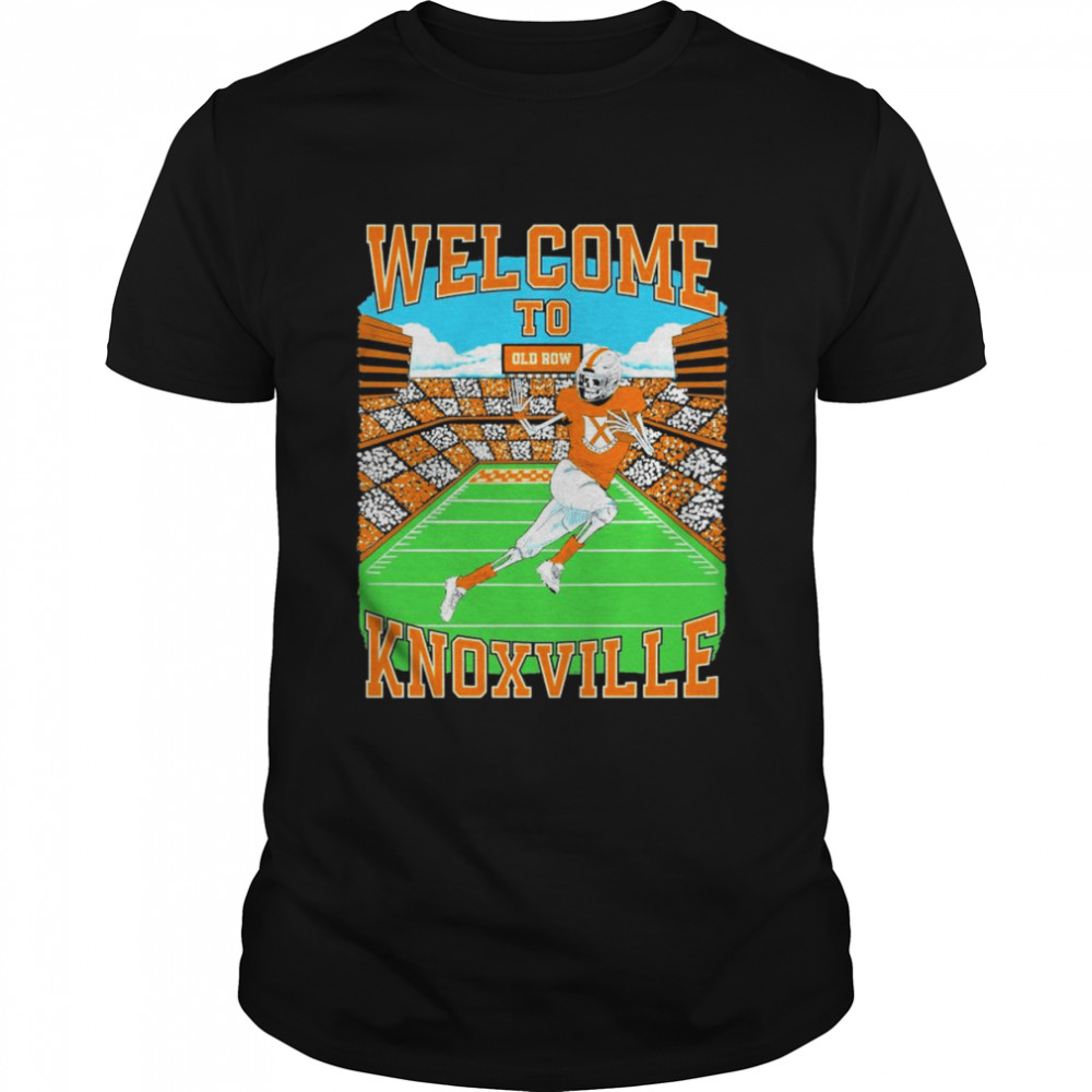 Skeleton Welcome To Knoxville Pocket Shirt