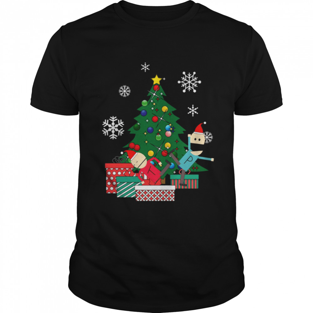 Terrance And Phillip Around The Christmas Tree South Park shirt