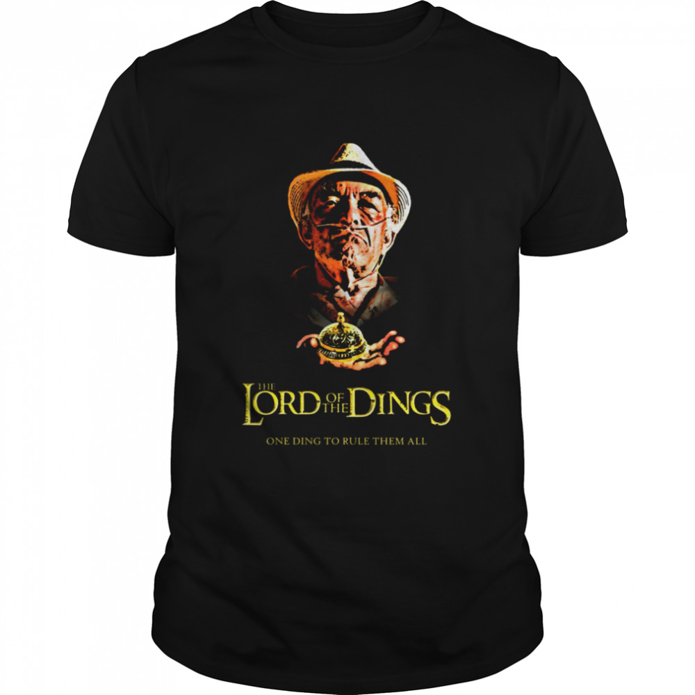 The Lord Of The Dings One Ding To Rule Them All The Fellowship Of The Ring shirt