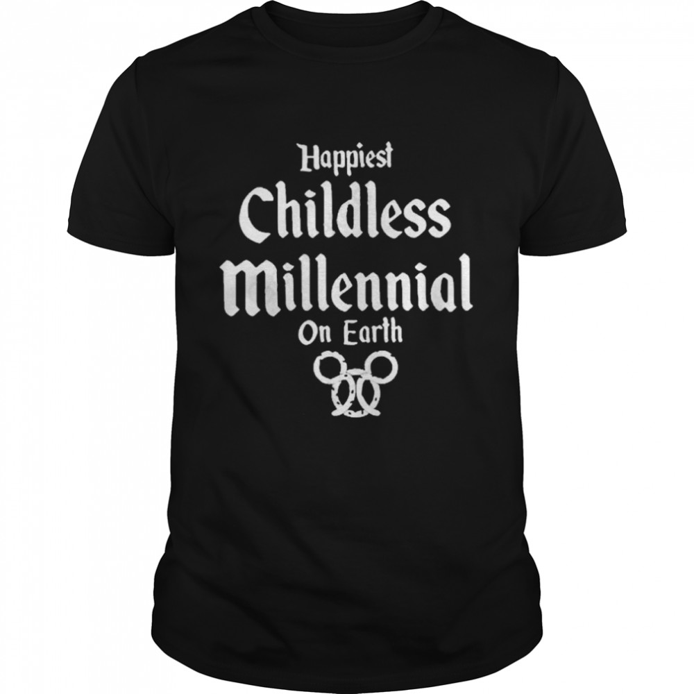 Casuallygreg Happiest Childless Millennial On Earth Shirt