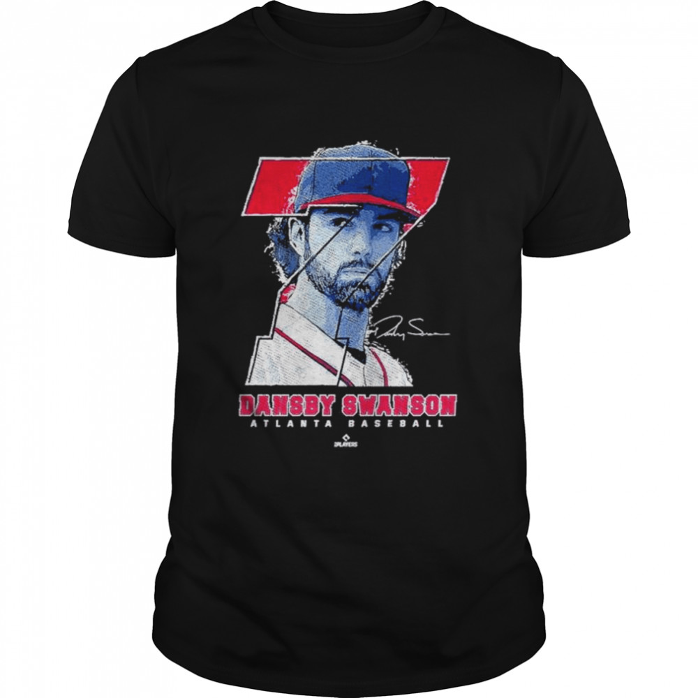 Dansby Swanson Atlanta Baseball signature 2022 shirt