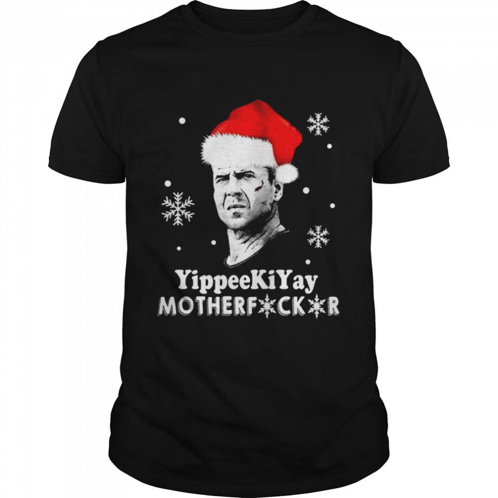 Die Hard John Mcclane Yippee Ki Yay Motherfucker Christmas shirt