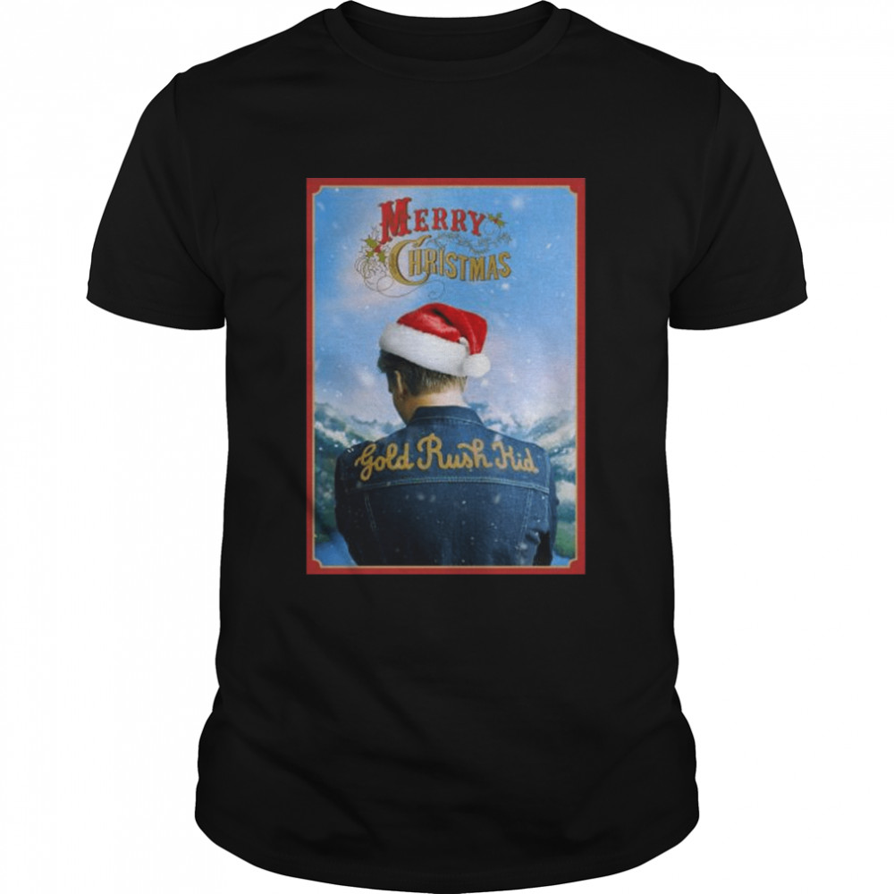 George EZRA merry christmas gold rush kid portrait shirt