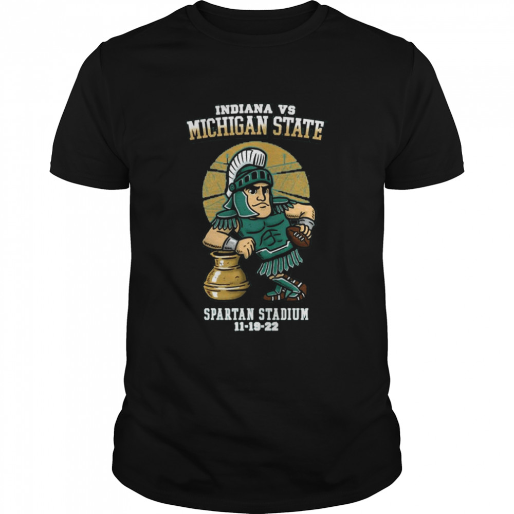 Indiana Hoosiers Vs Michigan State Spartans Game Day 2022 Shirt