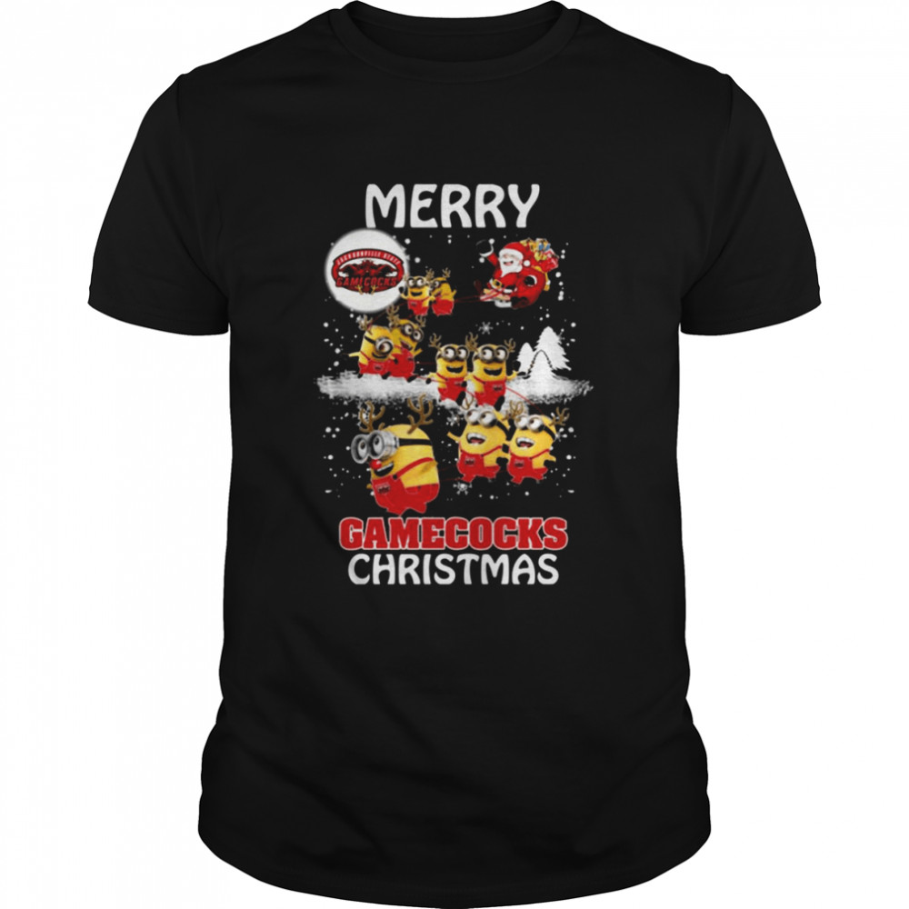 Jacksonville State Gamecocks Minions Ugly Christmas shirt