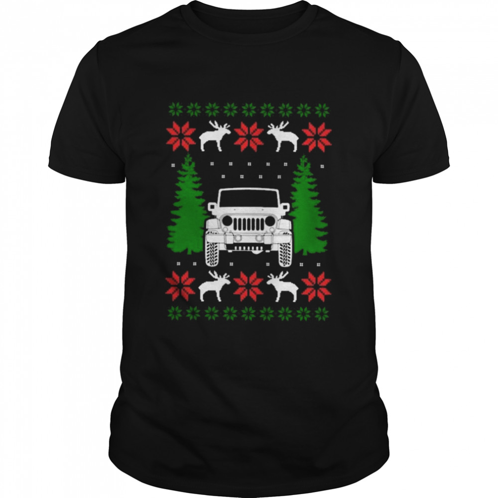 Jeep 2 2022 Merry Ugly Christmas shirt