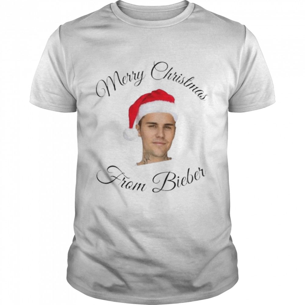 Justin Bieber Merry Christmas 2022 shirt