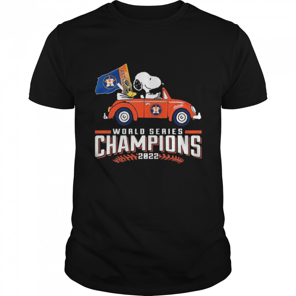 Snoopy and Woodstock Houston Astros World Series Champions 2022 shirt