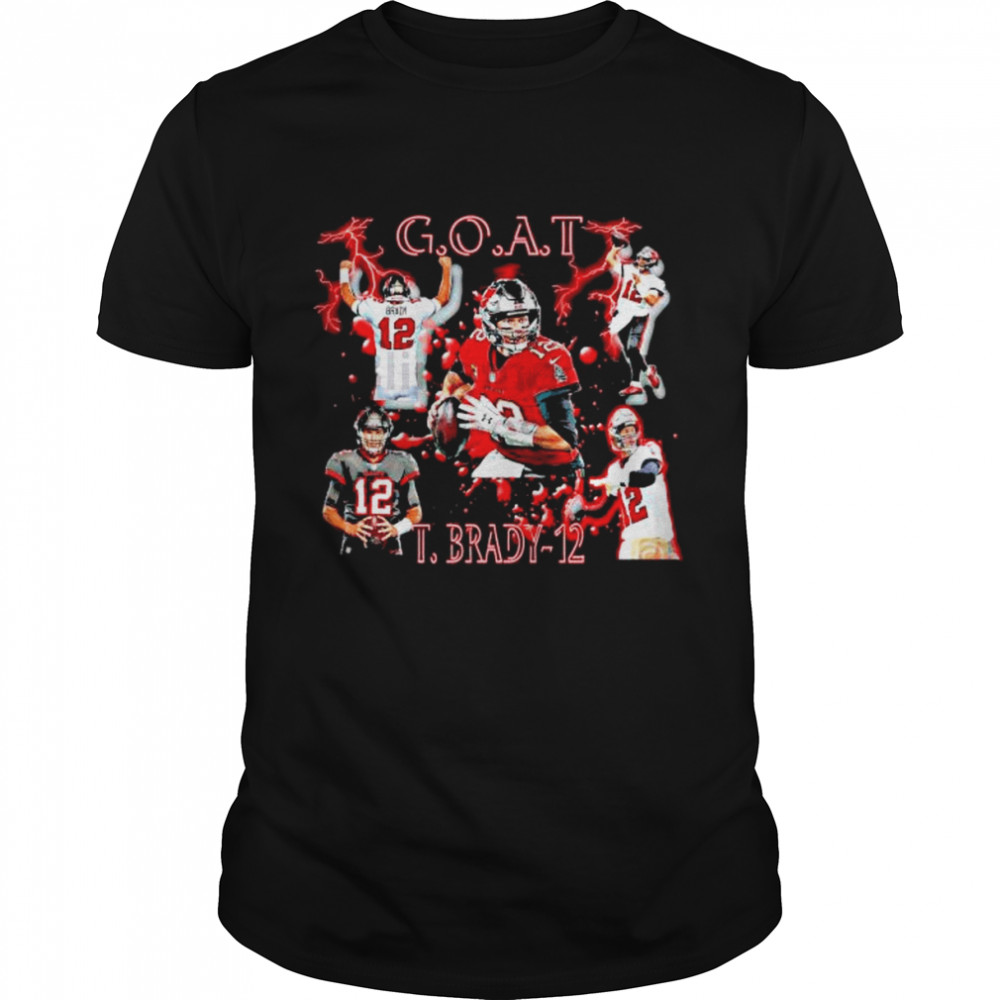 Tampa Bay Buccaneers Tom Brady Goat MVP football 2022 Shirt