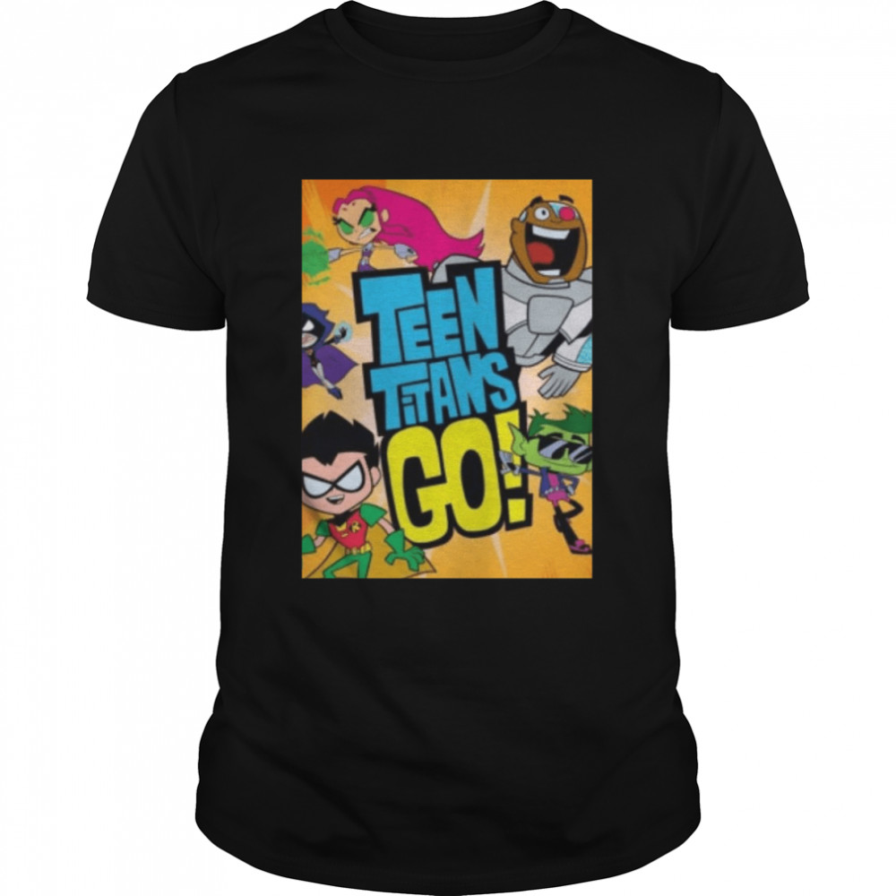 Teen Titans go cartoon poster shirt