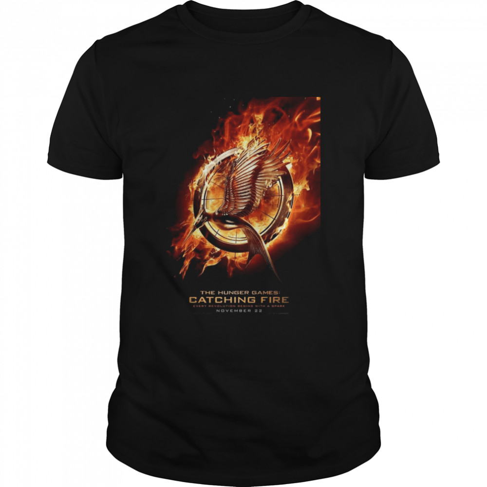 The hunger games catching fire 2022 poster shirt