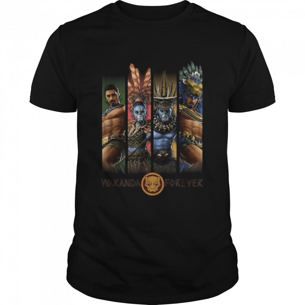 Vintage Namor Wakanda Forever Characters shirt