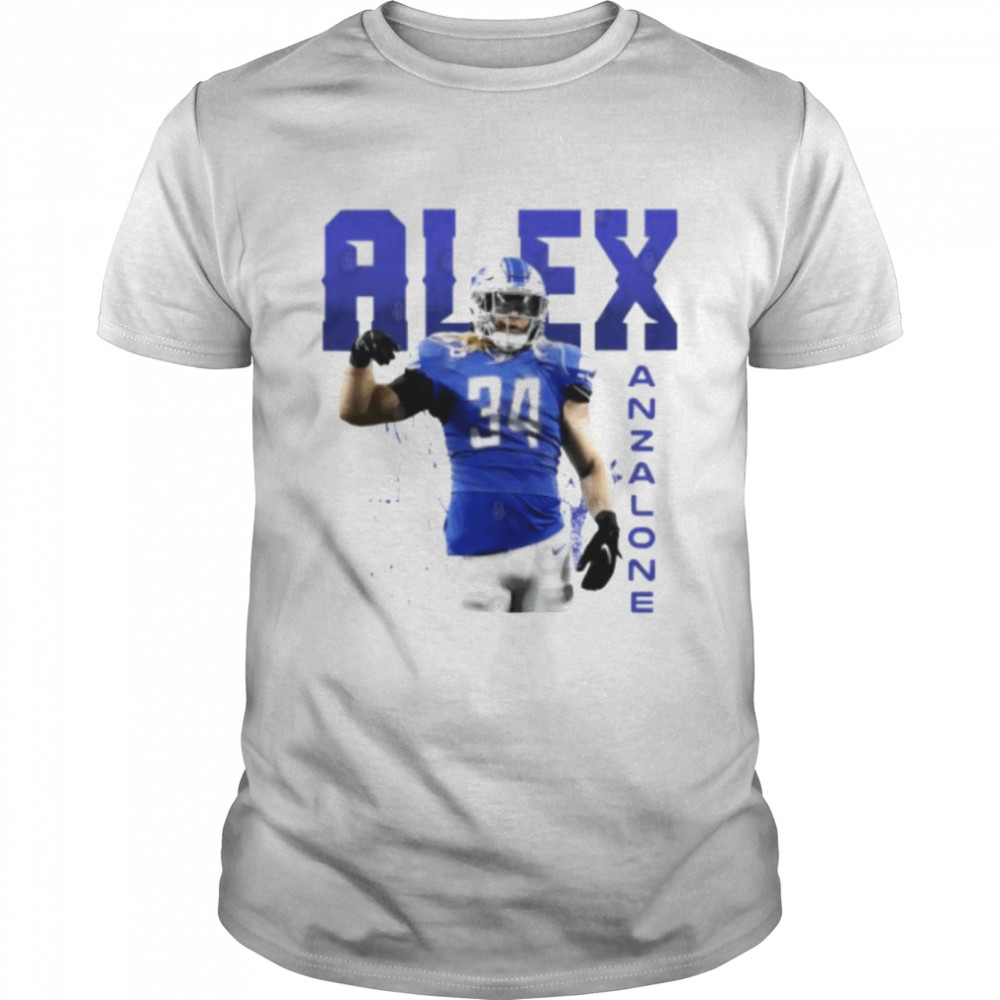 alex Anzalone Detroit Lions shirt