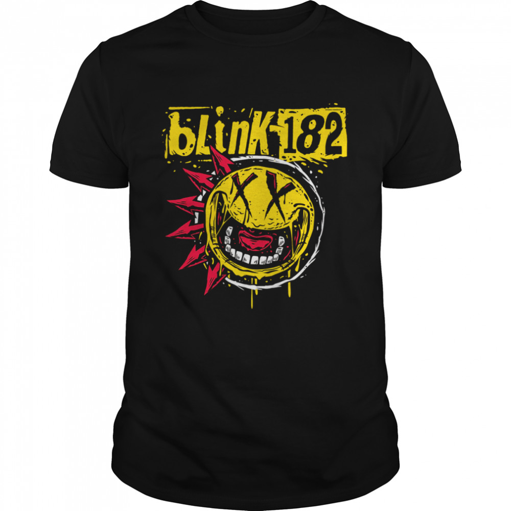 Blink 182 Punk Smiley new art shirt