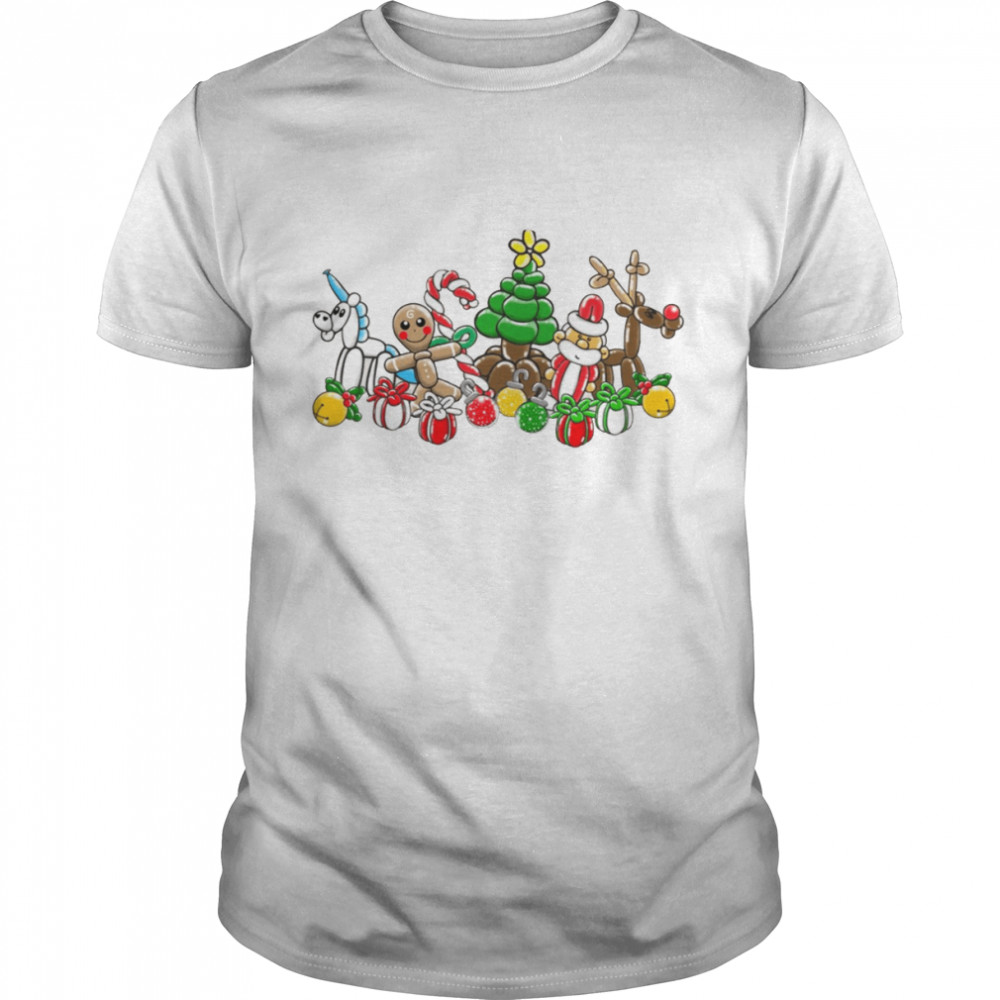 Christmas Balloon Dress shirt