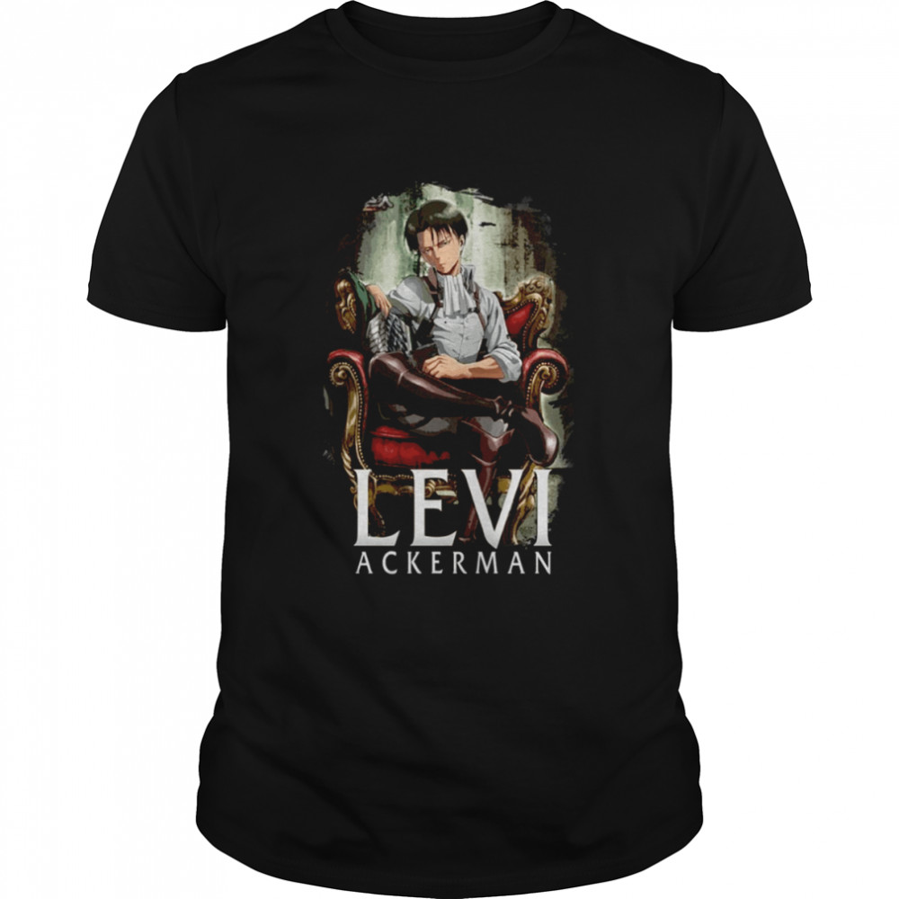 Cool Illustration Attack On Titan Levi Ackerman shirt