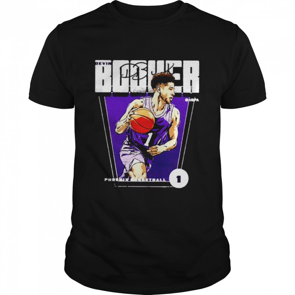 Db Portrait Playing Basketball Devin Booker shirt