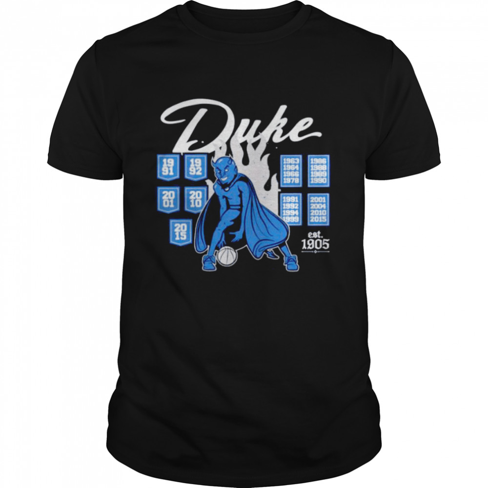 duke Blue Devils basketball est 1905 shirt