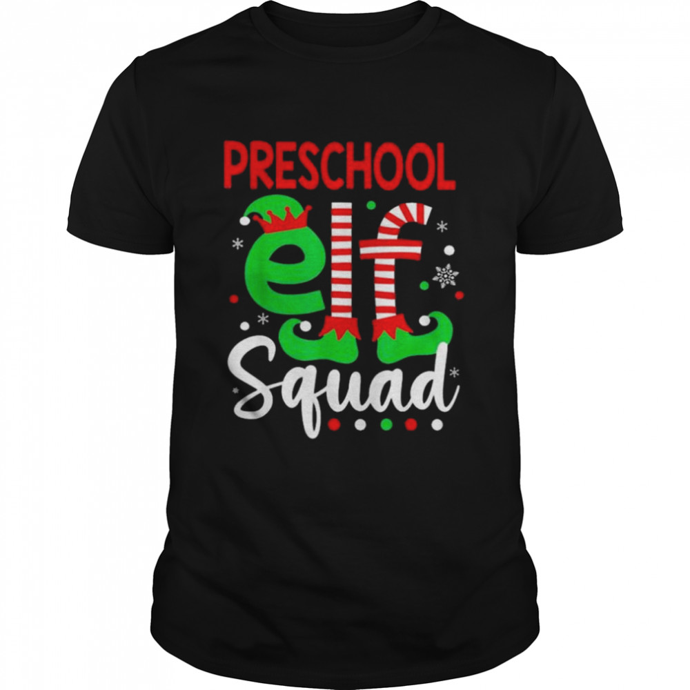 Elf squad preschool teacher 2022 merry Christmas sweater