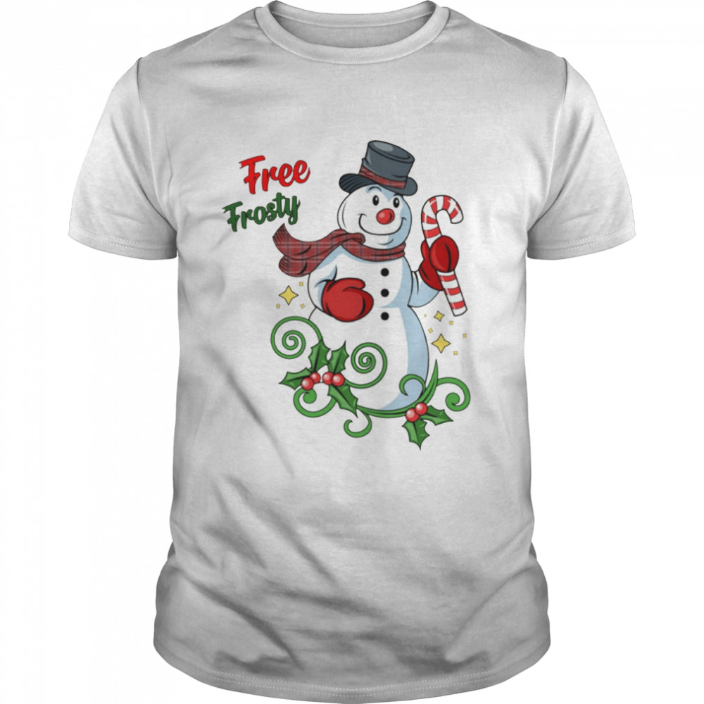 Free Frosty Christmas With The Kranks shirt