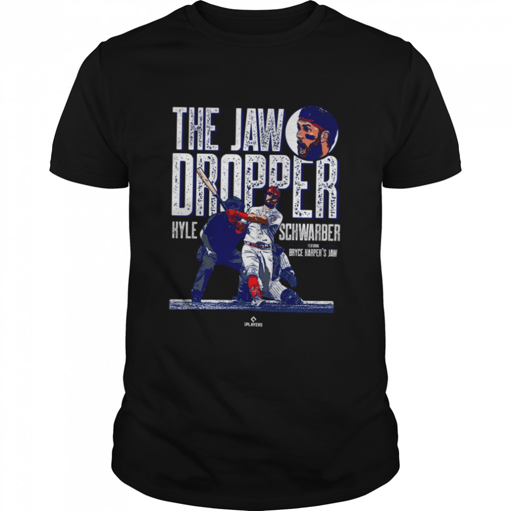 Jaw Dropper Kyle Schwarber Philadelphia Mlbpa shirt