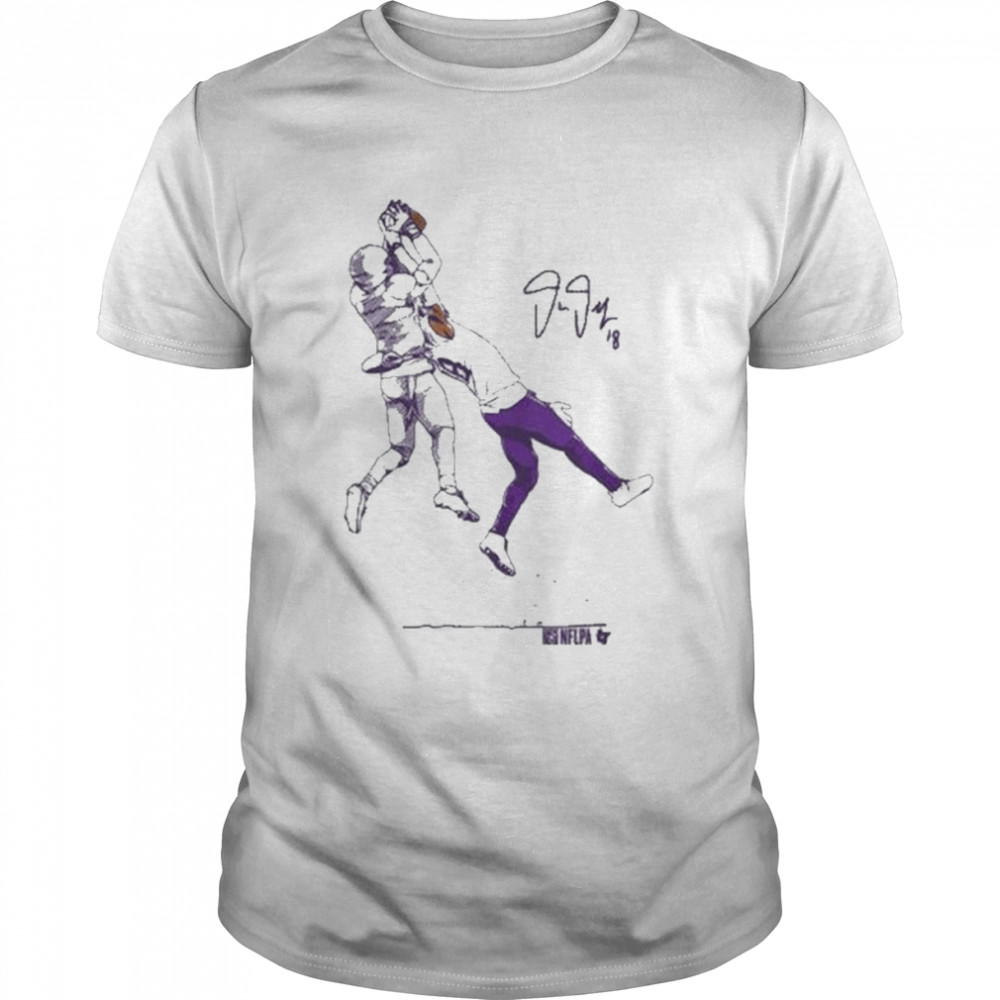 Justin Jefferson Minnesota Vikings 2022 signature shirt