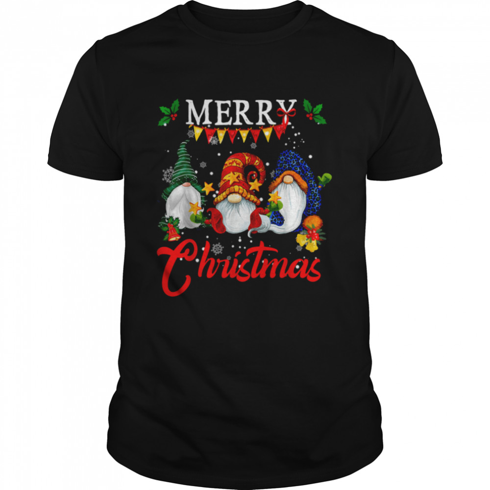 Merry Christmas Gnomies Christmas Gnome Xmas Women Shirt