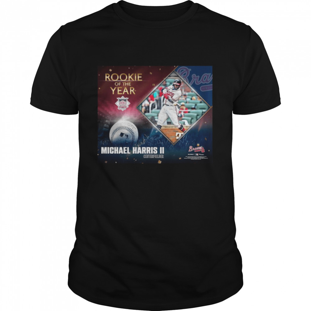 Michael Harris II Atlanta Braves American national league Rookie of the year 2022 shirt