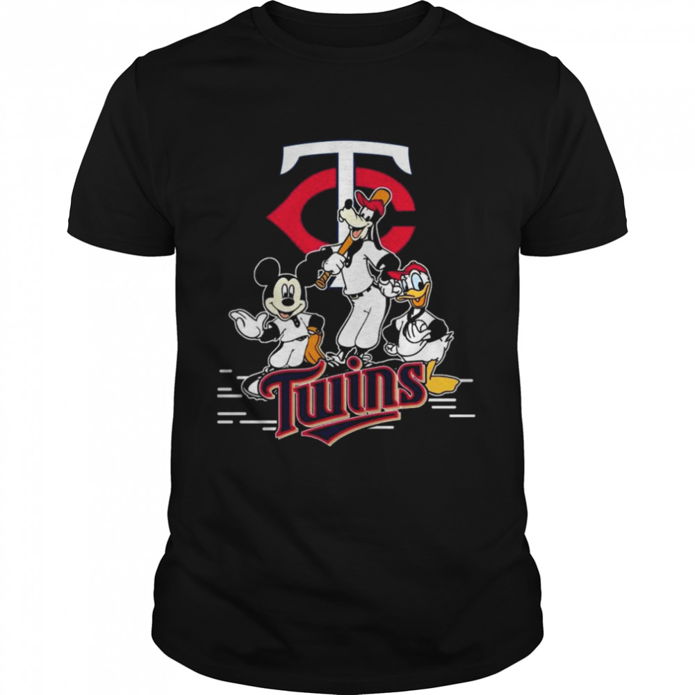 Mickey Goofy Donald Minnesota Twins Teams Shirt