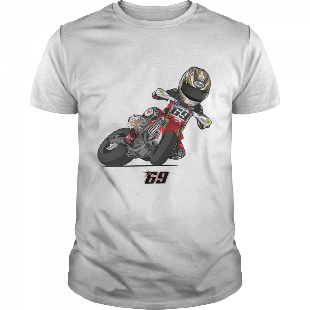 Motorcycle Racer Nicky Hayden Supermoto shirt